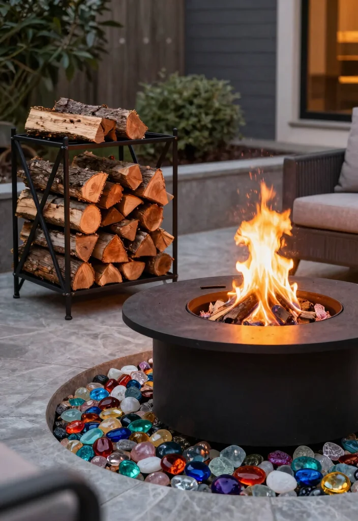10 Aesthetic Fire Pit Decorating Ideas for Your Sanctuary 6. Decorative Fire Pit Accessories 0