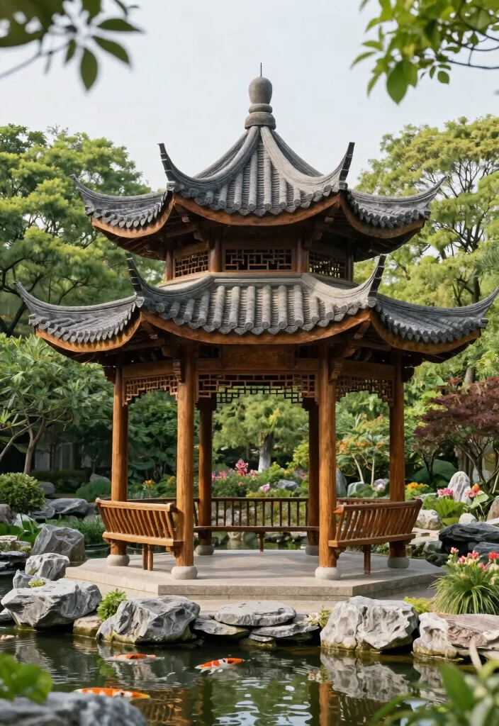 10 Different Gazebo Styles Which One Fits Your Home 4. Pagoda Style Gazebo 0