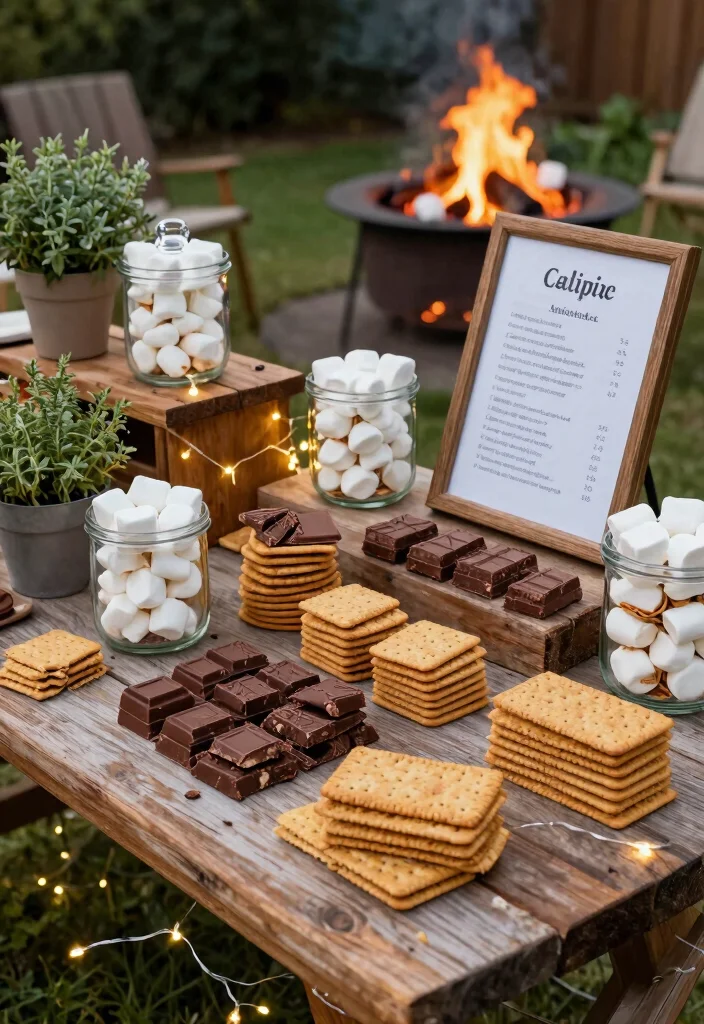 10 Epic Fire Pit Party Ideas for an Unforgettable Night 1 10 Epic Fire Pit Party Ideas for an Unforgettable Night 1. Smores Bar Extravaganza 0
