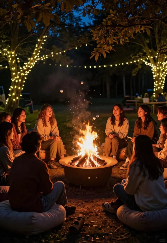 10 Epic Fire Pit Party Ideas for an Unforgettable Night 36 10 Epic Fire Pit Party Ideas for an Unforgettable Night 7. Bonfire Storytelling Circle 0