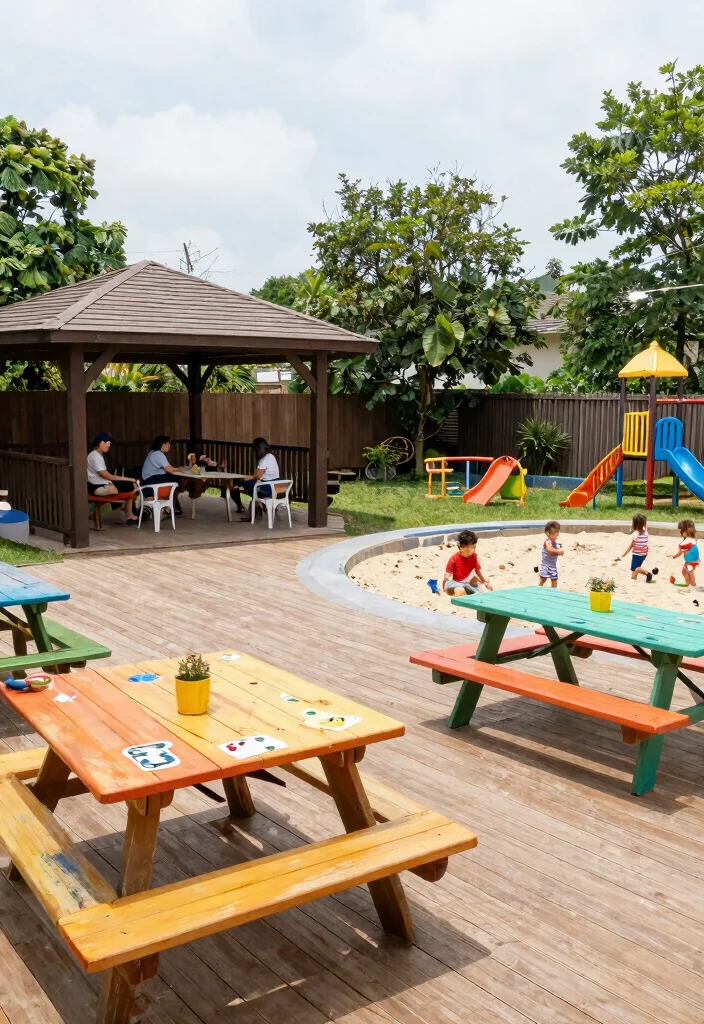 10 Seamless Deck with Gazebo Ideas for Outdoor Living 49 10 Seamless Deck with Gazebo Ideas for Outdoor Living 9. Family Friendly Outdoor Play Area 0