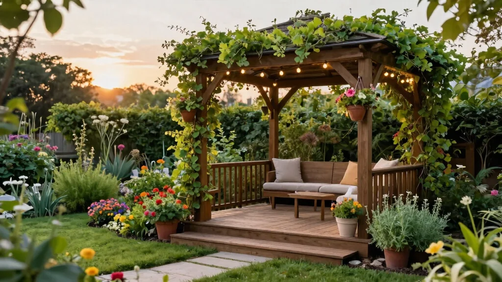 10 Seamless Deck with Gazebo Ideas for Outdoor Living