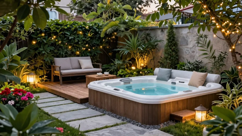 10 Smart Small Yard Hot Tub Ideas to Save Space