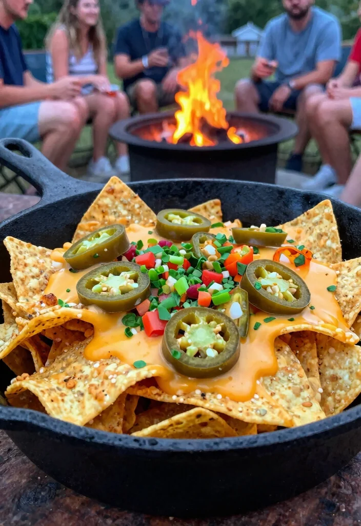11 Best Fire Pit Cooking Ideas: From Grill to Gourmet 24 11 Best Fire Pit Cooking Ideas From Grill to Gourmet 4. Campfire Nachos 0
