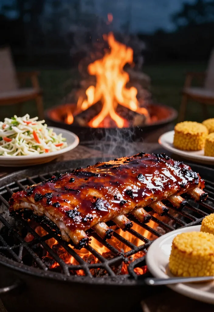 11 Best Fire Pit Cooking Ideas: From Grill to Gourmet 36 11 Best Fire Pit Cooking Ideas From Grill to Gourmet 6. BBQ Ribs Over the Flames 0