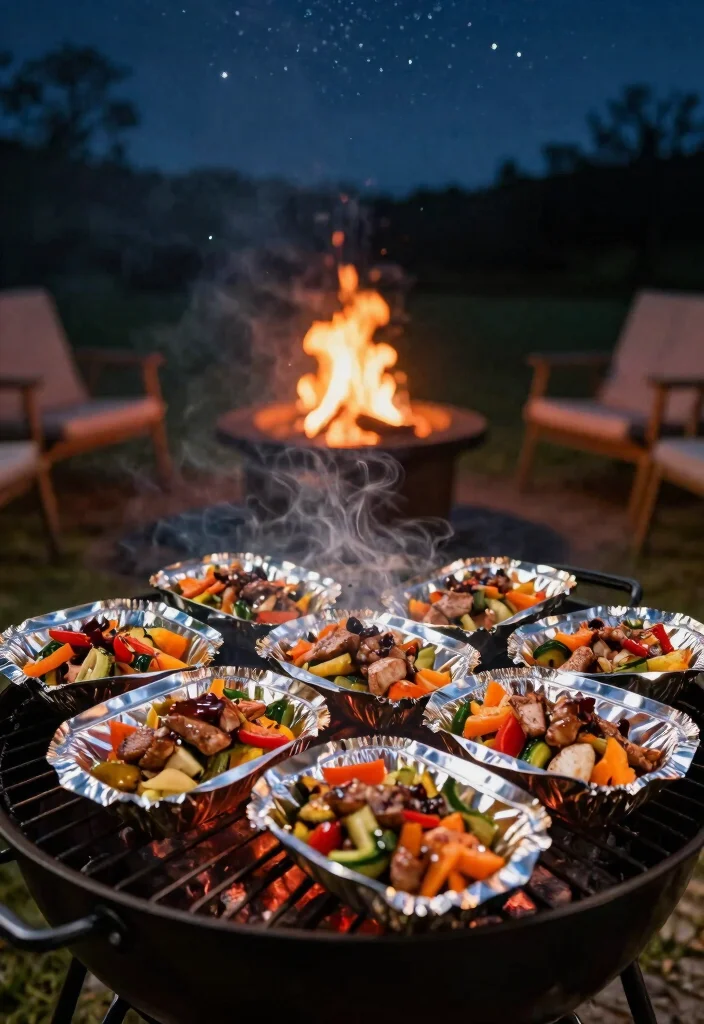 11 Best Fire Pit Cooking Ideas: From Grill to Gourmet 37 11 Best Fire Pit Cooking Ideas From Grill to Gourmet 7. Foil Packet Dinners 0