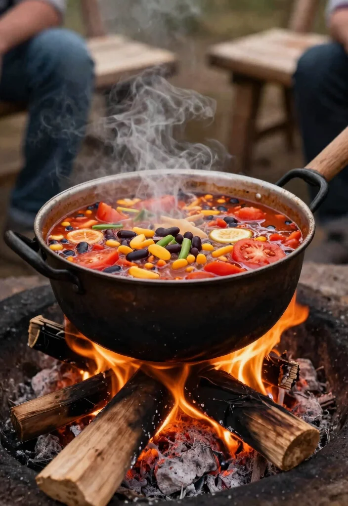 11 Best Fire Pit Cooking Ideas: From Grill to Gourmet 39 11 Best Fire Pit Cooking Ideas From Grill to Gourmet 9. Campfire Chili 0