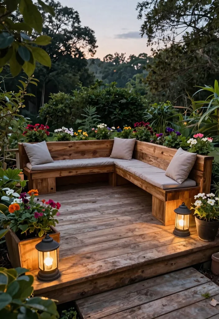 11 Best Hot Tub Surround Ideas DIY Backyard Projects 1. Rustic Wooden Deck 0