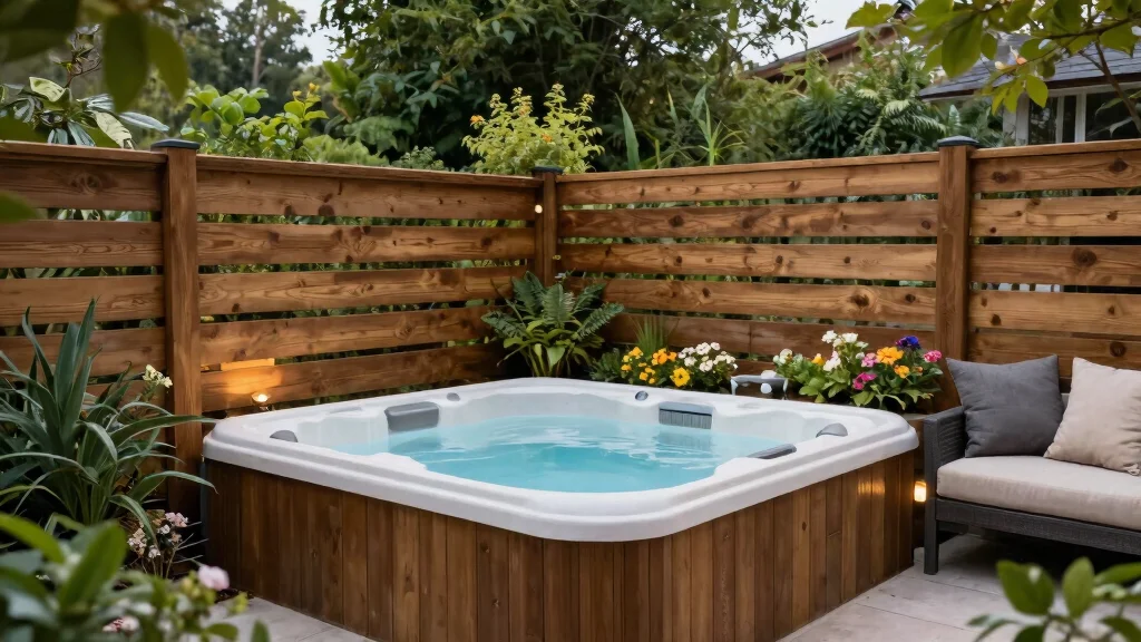 11 Stylish Hot Tub Fence Ideas for Safety & Peace