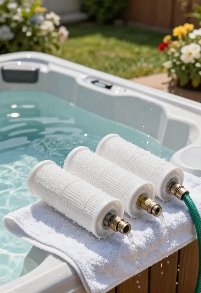 12 Life Saving Hot Tub Cleaning Hacks for Crystal Water 5. Keep Your Filters Clean 0