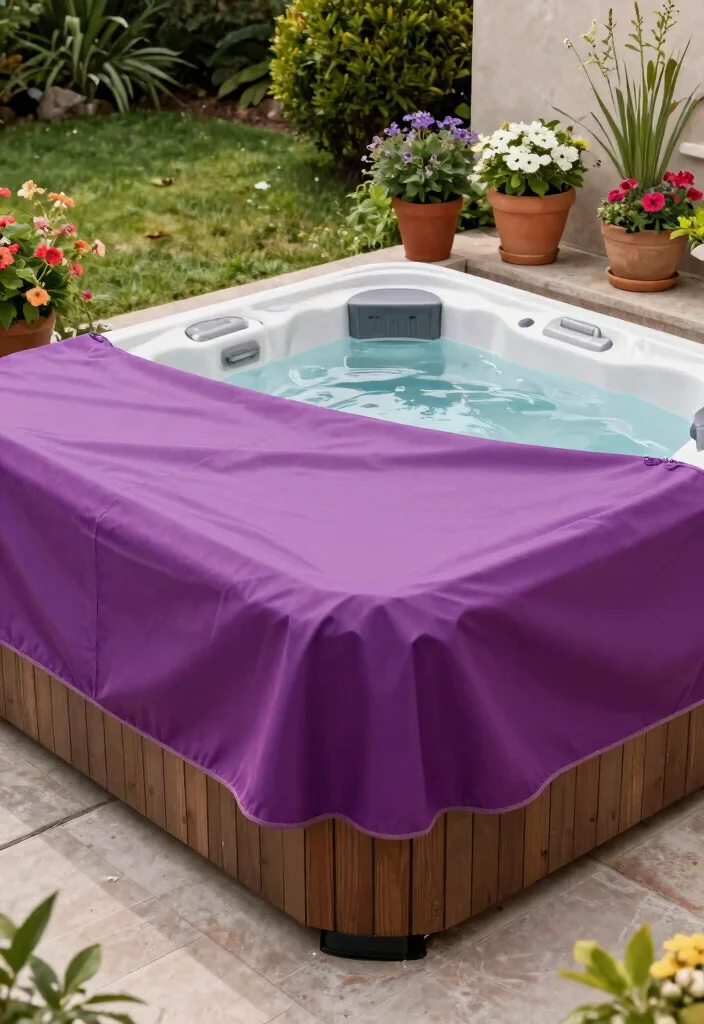 12 Life Saving Hot Tub Cleaning Hacks for Crystal Water 8. Use a Hot Tub Cover 0