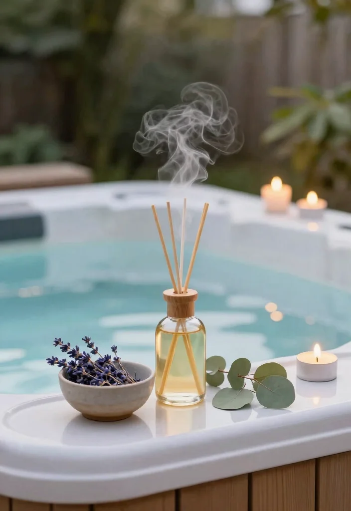 12 Mind Blowing Hot Tub Hacks Every Owner Needs 2. Create an Aromatherapy Oasis 0