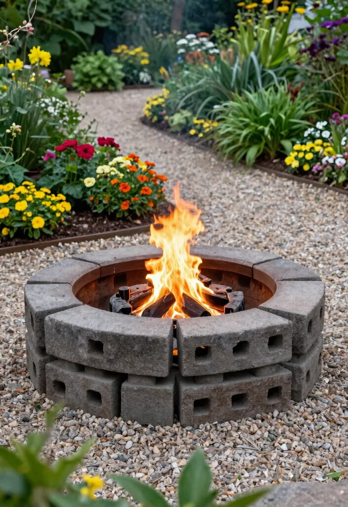 12 Stunning Outdoor Fire Pit Ideas to Elevate Your Yard 8. Eco Brick Fire Pit 0