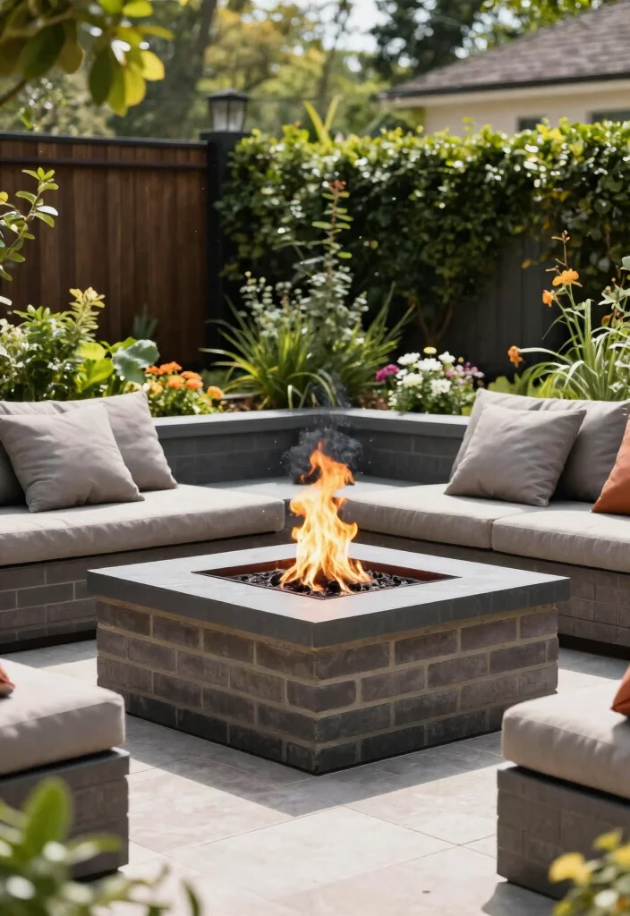 13 Easy DIY Fire Pit Ideas Cheap Simple Stylish 10. Raised Fire Pit 0