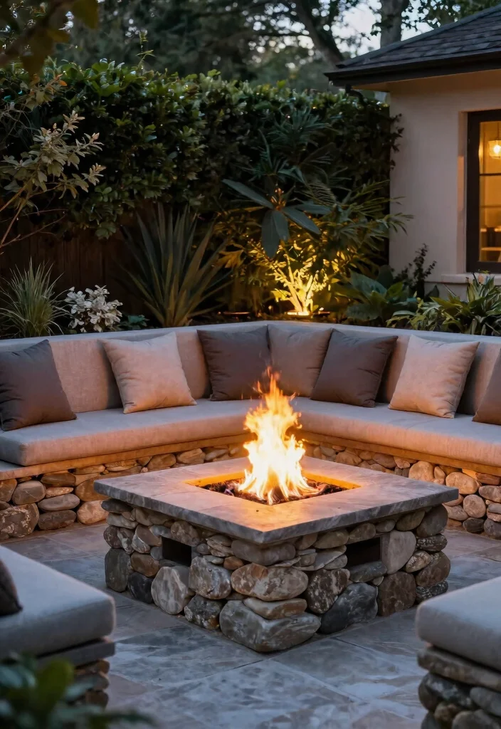 13 Genius Fire Pit Ideas DIY Projects for Any Skill Level 40 13 Genius Fire Pit Ideas DIY Projects for Any Skill Level 10. Fire Pit with Seating Wall 0