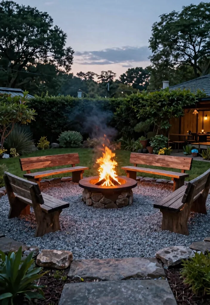 13 Genius Fire Pit Ideas DIY Projects for Any Skill Level 27 13 Genius Fire Pit Ideas DIY Projects for Any Skill Level 7. Gravel Fire Pit Circle 0