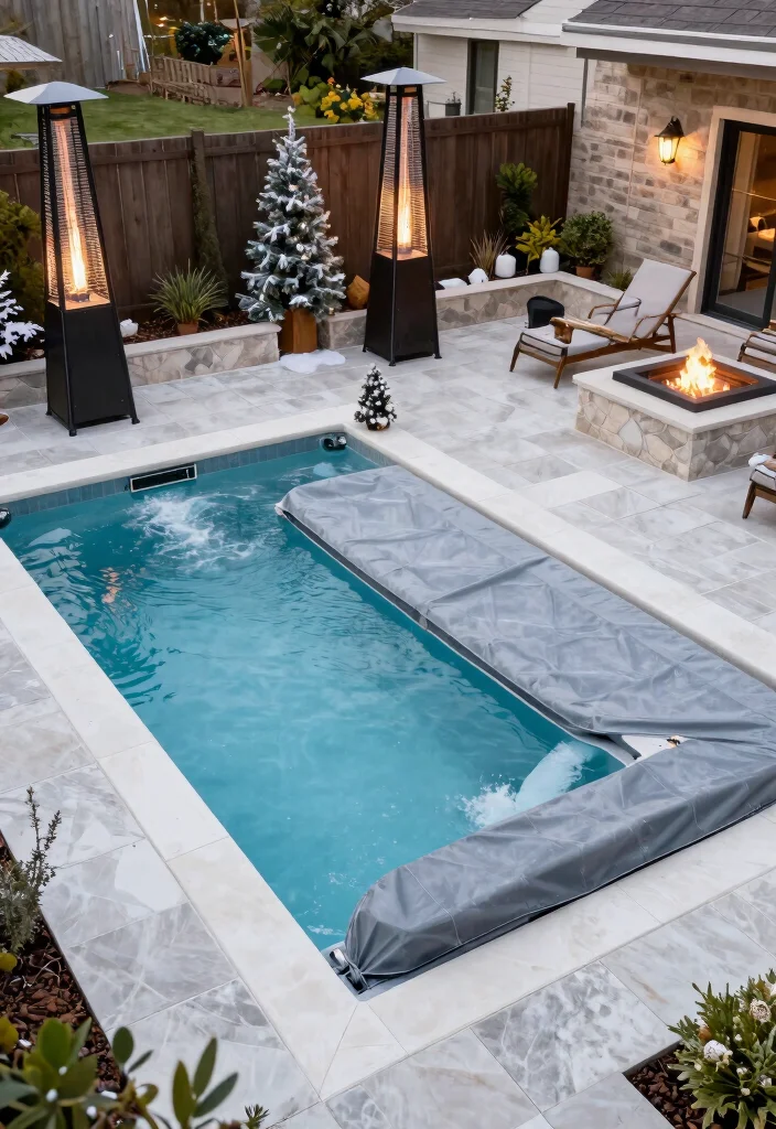 13 Incredible Pool Ideas with Integrated Hot Tubs 11. Seasonal Adaptability 0