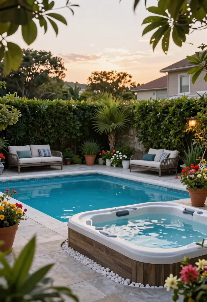 13 Incredible Pool Ideas with Integrated Hot Tubs Conclusion 0