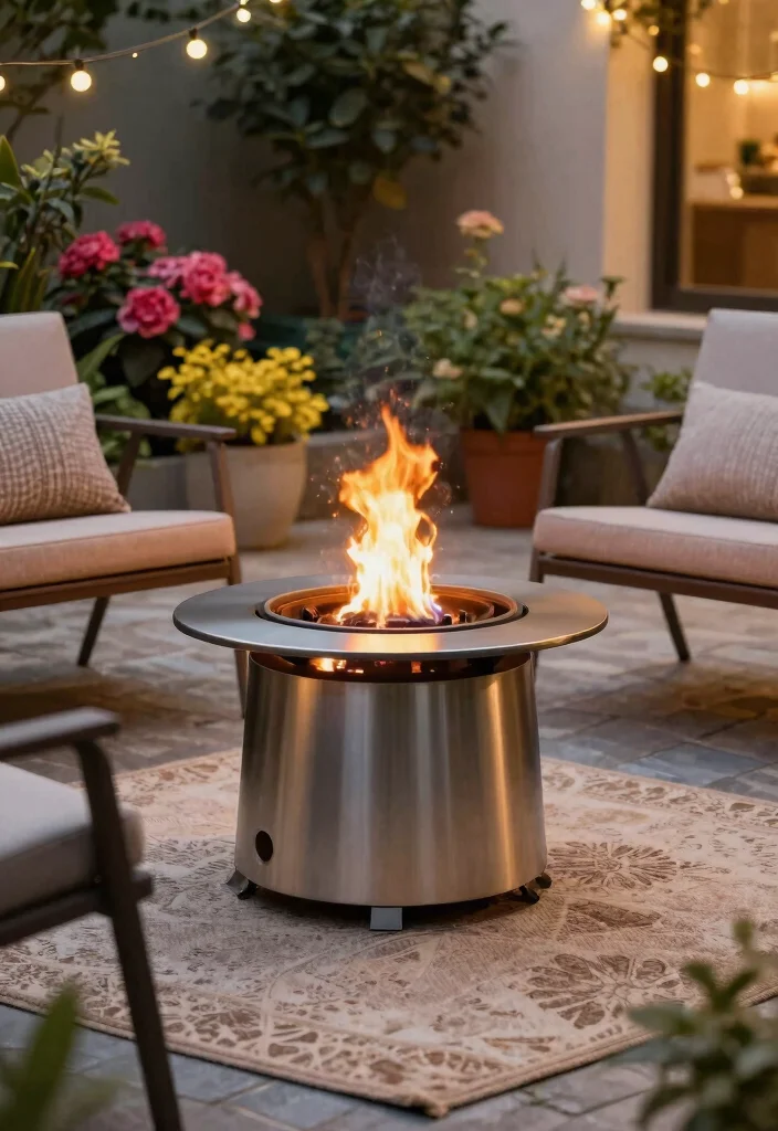 15 Best Fire Pit Ideas for the Ultimate Outdoor Sanctuary 10. Portable Fire Pit 0