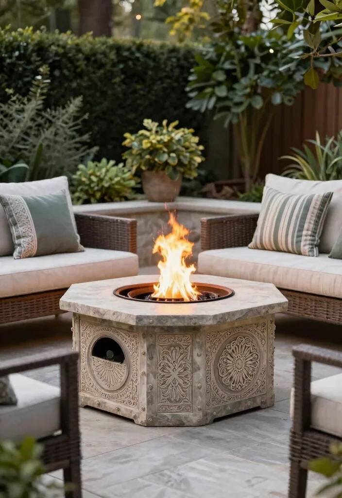 15 Best Fire Pit Ideas for the Ultimate Outdoor Sanctuary 13. Custom Fire Pit Design 0