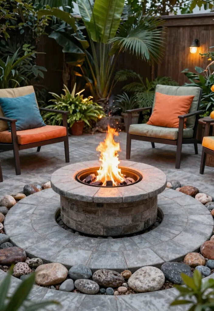 15 Best Fire Pit Ideas for the Ultimate Outdoor Sanctuary 6. DIY Fire Pit with Pavers 0