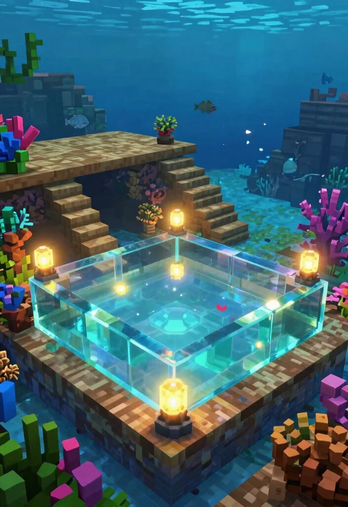 15 Cool Minecraft Hot Tub Ideas to Build in Your Base 28 15 Cool Minecraft Hot Tub Ideas to Build in Your Base 8. Underwater Hot Tub 0