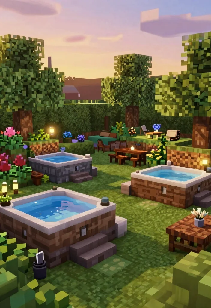 15 Cool Minecraft Hot Tub Ideas to Build in Your Base 66 15 Cool Minecraft Hot Tub Ideas to Build in Your Base Conclusion 0