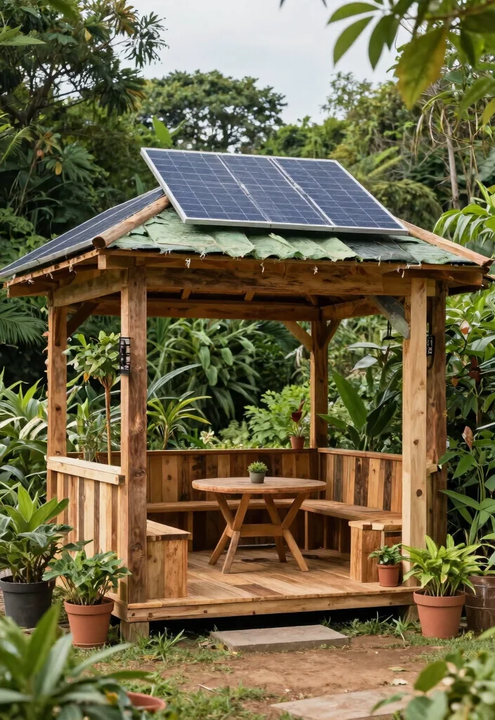 15 Creative Bloxburg Pavilion Ideas to Build Today 11. Eco Friendly Pavilion 0