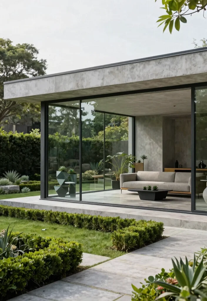 15 Creative Bloxburg Pavilion Ideas to Build Today 2. Modern Minimalist Pavilion 0