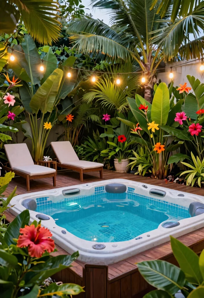 15 Creative Bloxburg Spa Tub Ideas for Your Virtual Mansion 1. Tropical Paradise Escape 0