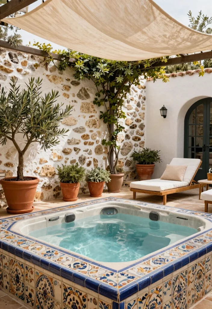 15 Creative Bloxburg Spa Tub Ideas for Your Virtual Mansion 7. Classic Mediterranean Spa 0