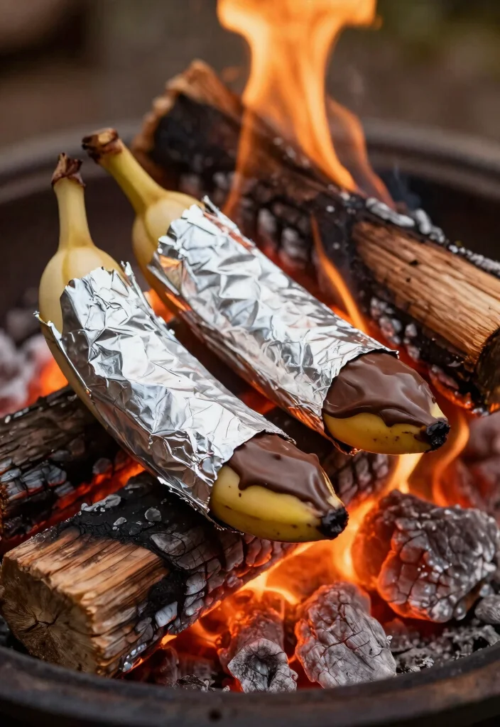 15 Delicious Fire Pit Snack Ideas Beyond Just Smores 7. Chocolate Covered Bananas 0