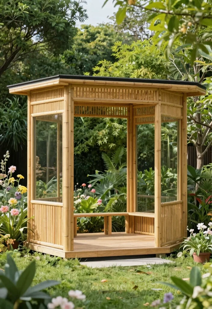 15 Trendsetting Pavilion Designs for Outdoor Perfection 1 15 Trendsetting Pavilion Designs for Outdoor Perfection 1. The Modern Minimalist Gazebo 0