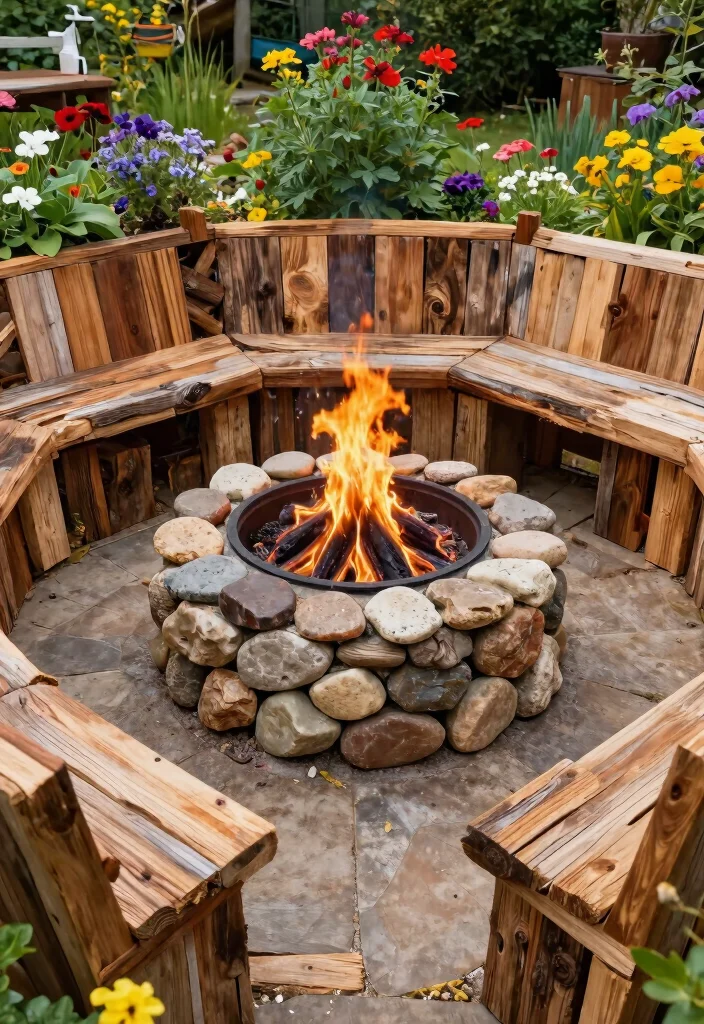 15 Unique Fire Pit Styles That Will Make Neighbors Jealous 14. DIY Fire Pit Ideas 0