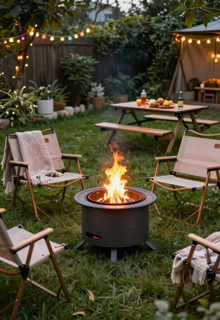 17 Dreamy Backyard Fire Pit Ideas for Cozy Nights 14 17 Dreamy Backyard Fire Pit Ideas for Cozy Nights 4. The Portable Fire Pit 0