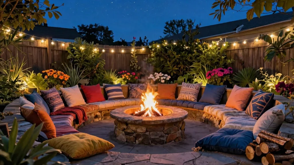 17 Dreamy Backyard Fire Pit Ideas for Cozy Nights