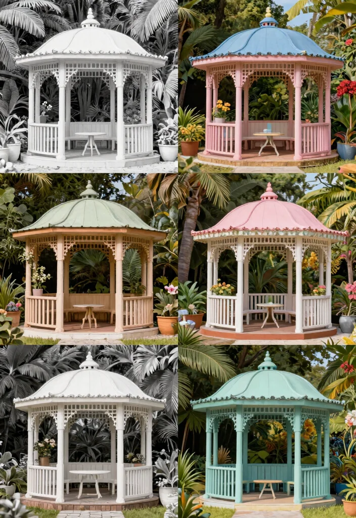 5 Bold Painted Gazebo Ideas to Refresh Your Backyard Conclusion 0