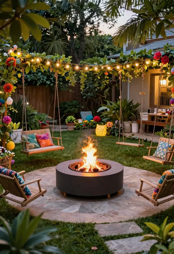 5 Playful Fire Pit Ideas Backyard with Swings So Fun Conclusion 0