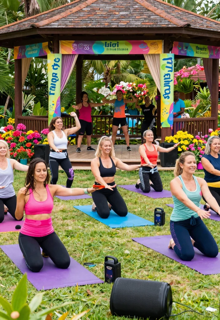 5 Smart Gazebo Gym Ideas for Outdoor Workouts 34 5 Smart Gazebo Gym Ideas for Outdoor Workouts 4. Group Fitness Gatherings 0