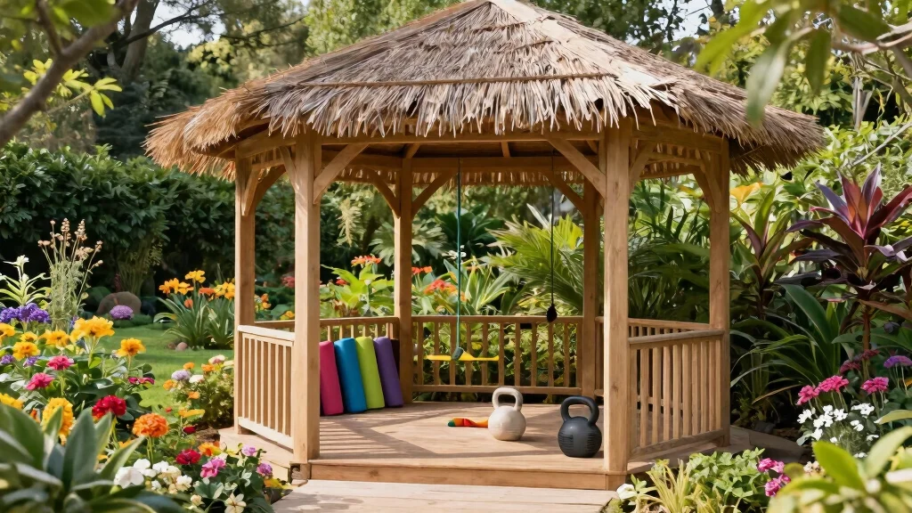 5 Smart Gazebo Gym Ideas for Outdoor Workouts