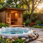 5 Ultimate Hot Tub and Sauna Ideas for a Home Wellness Spa