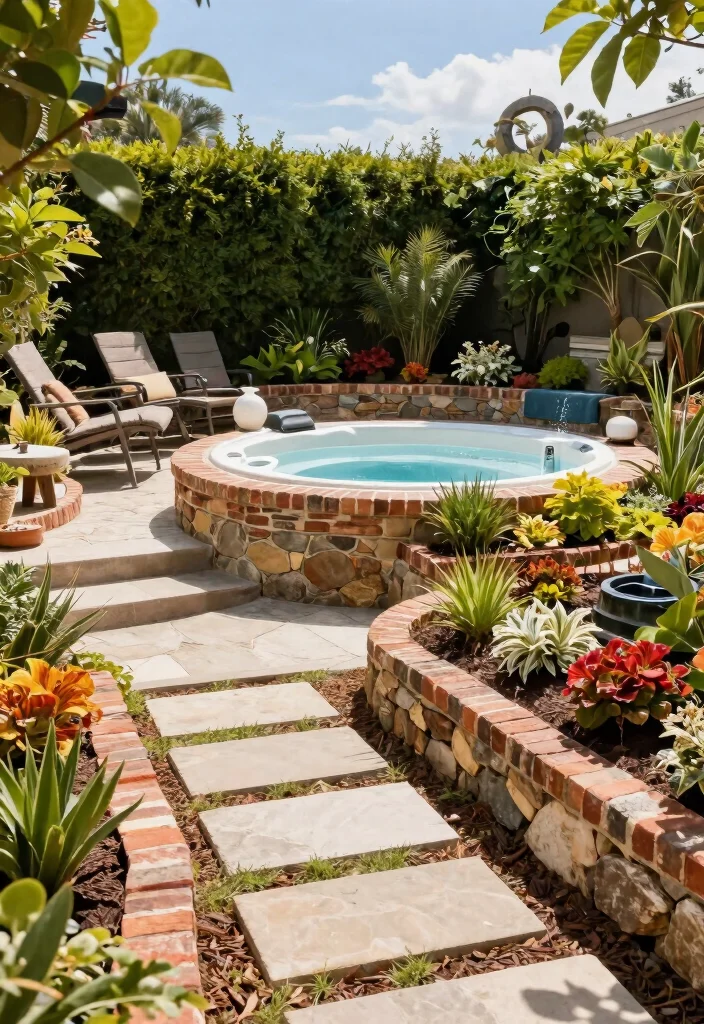 5 Ultimate Hot Tub and Sauna Ideas for a Home Wellness Spa 34 5 Ultimate Hot Tub and Sauna Ideas for a Home Wellness Spa 4. DIY Hot Tub Landscaping 0