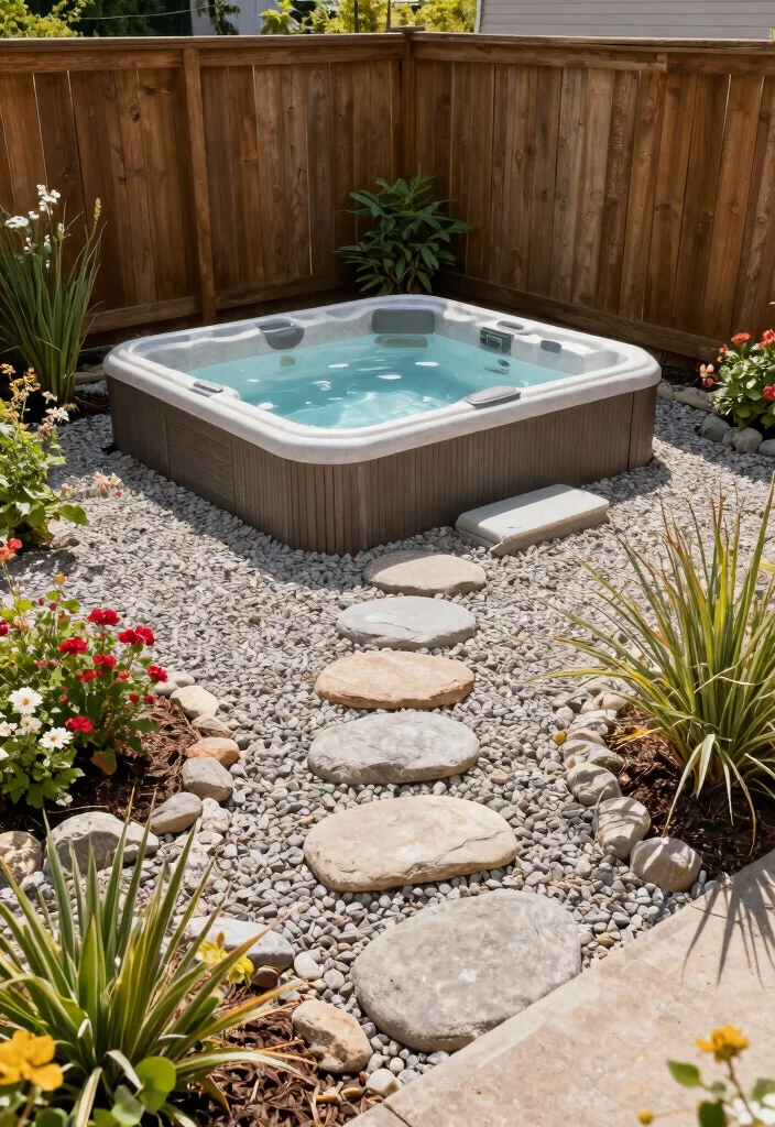 6 Best Hot Tub Foundation Ideas: Safe & Level 1 6 Best Hot Tub Foundation Ideas Safe Level 1. Gravel Bed Foundations 0