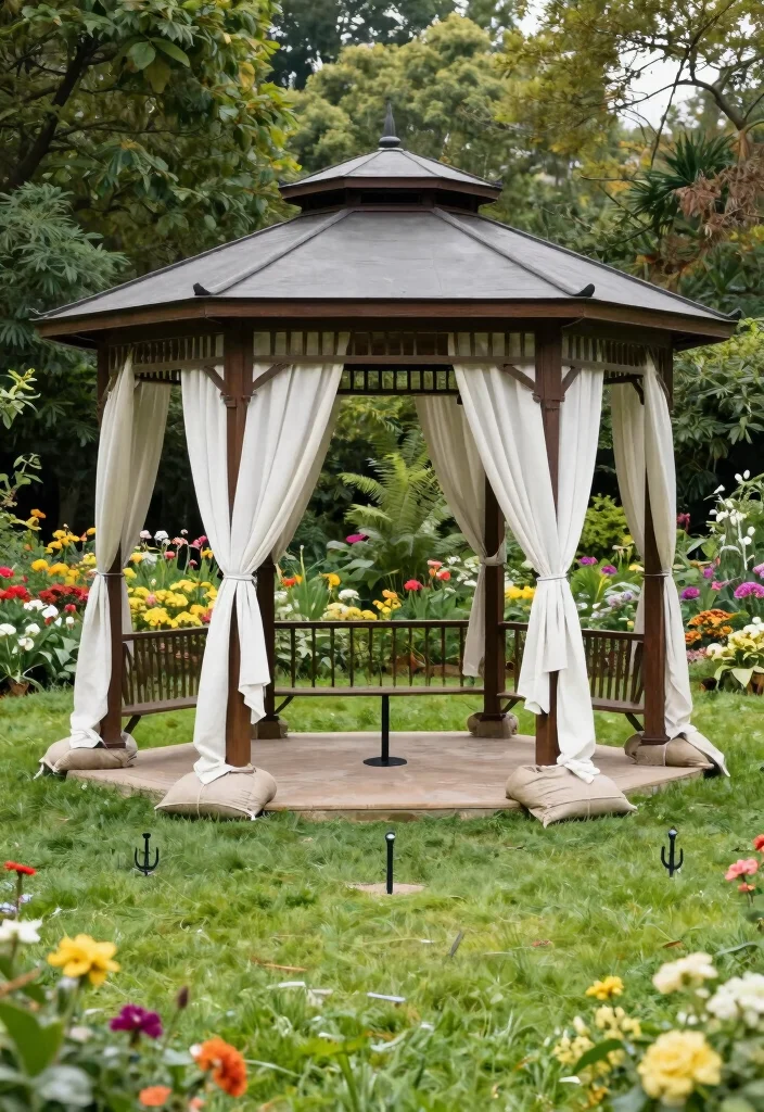 6 Best Ways to Put a Gazebo on Grass Anchoring Tips 5. Use a Combination of Methods 0