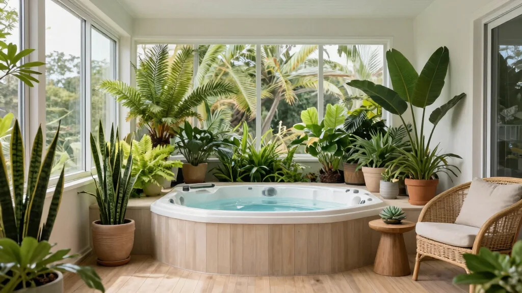 6 Bright Sunroom Hot Tub Ideas for Indoor/Outdoor Flow