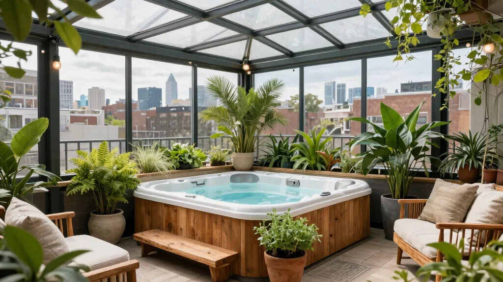 6 Genius Hot Tub Conservatory Ideas for Year-Round Soaking