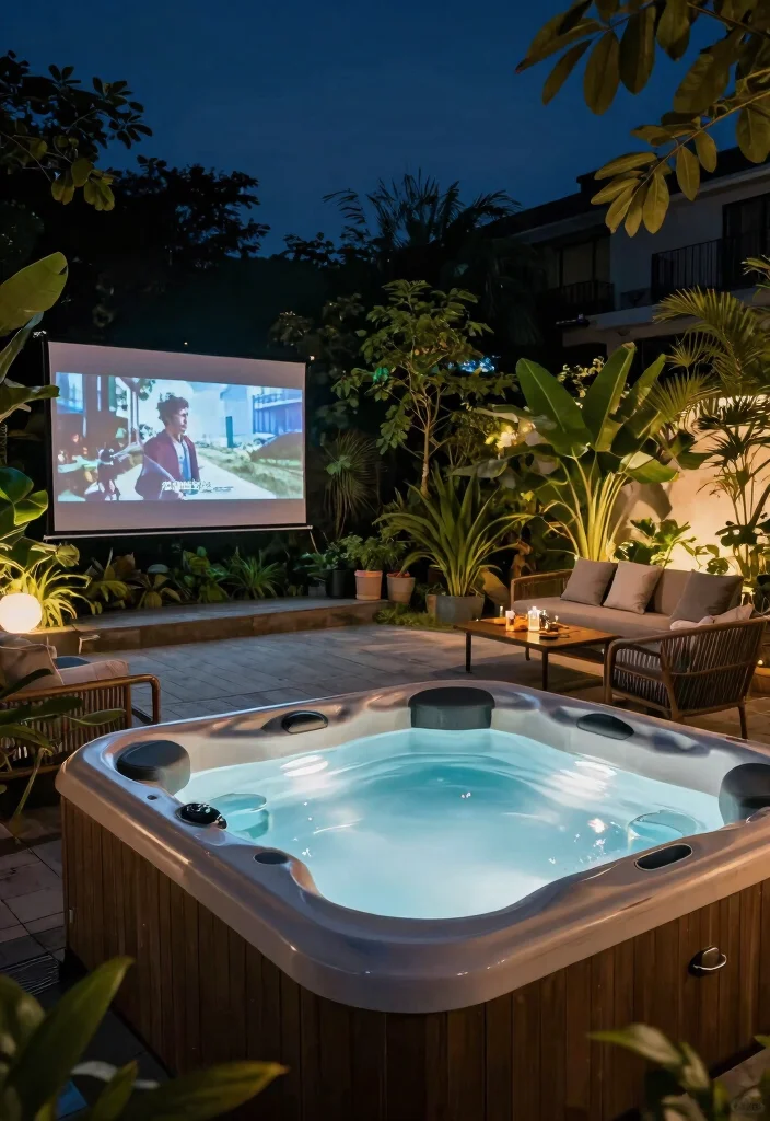 6 Smart Hot Tub TV Ideas for Outdoor Movie Nights Conclusion 0