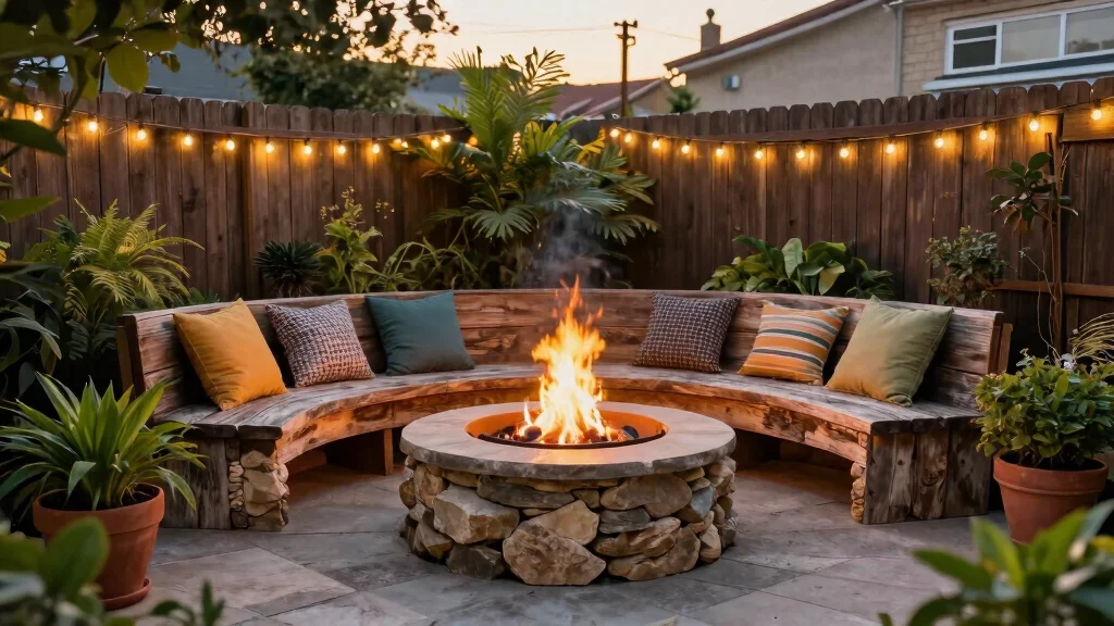 6 Space-Saving Corner Fire Pit Ideas for Small Yards