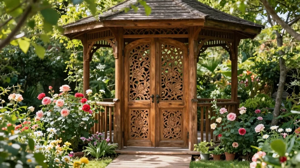 6 Unique Gazebo Entry Ideas: From Screen to Sliding