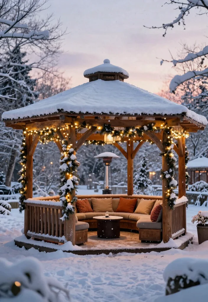 7 Best Hardtop Gazebo Ideas for Snow Heavy Rain 6. Classic Pergola Gazebo 0